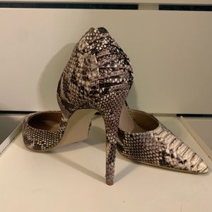 Steve Madden Snakeskin Pump